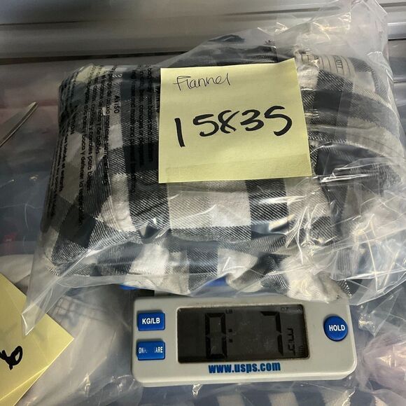 Current Elliott Womens Flannel Button Down Shirt Plaid Long Sleeve Top Size 0 - Picture 12 of 12